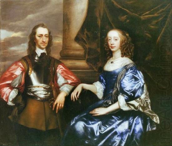Sir Peter Lely Earl and Countess of Oxford by Sir Peter lely china oil painting image